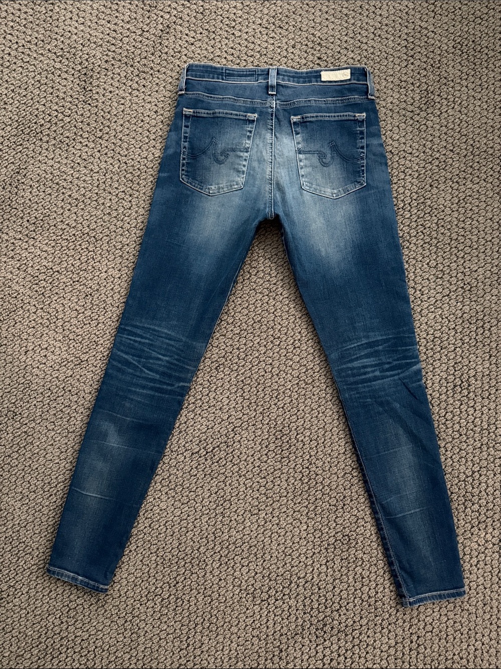 Ag Adriano Goldschmied Women’s Skinny Jeans - Blue Denim